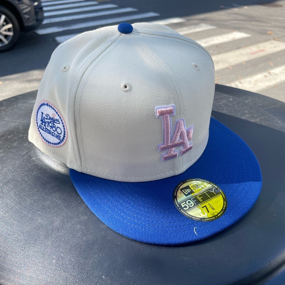 LA Dodgers a fitted Hat